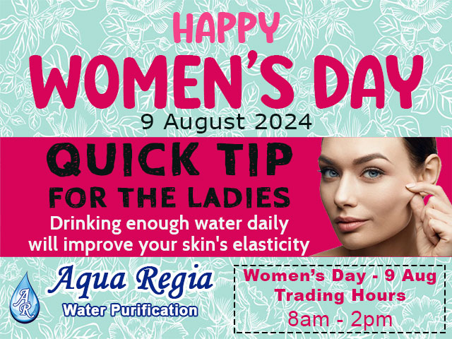 Happy Women’s Day Aqua Regia