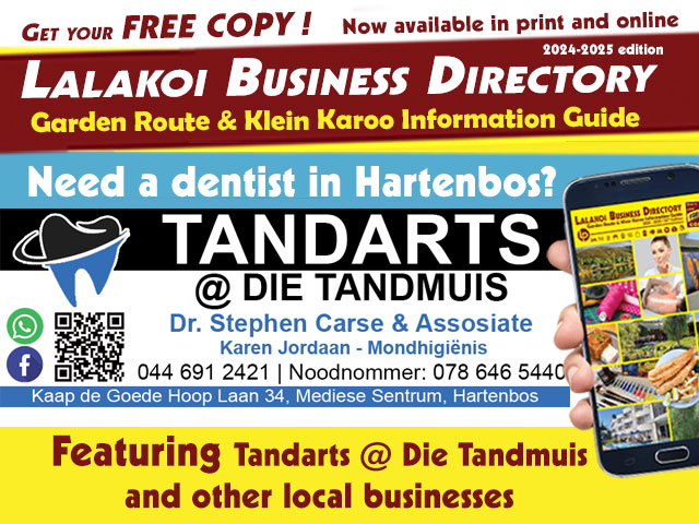 Garden Route Directory featuring Tandarts @ Die Tandmuis