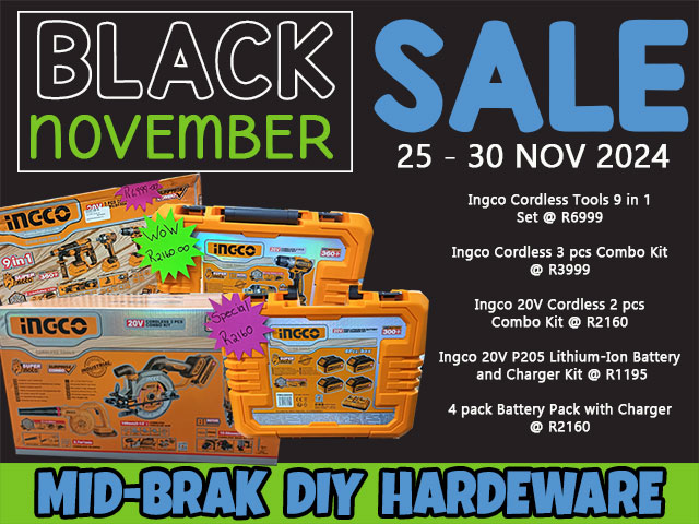 Power Tools Specials Mossel Bay