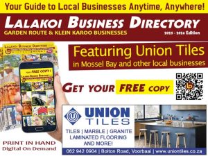 Union Tiles Mossel Bay Featured in the Lalakoi Directory
