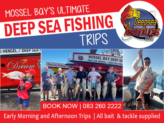 Deep Sea Fishing Trips Mossel Bay