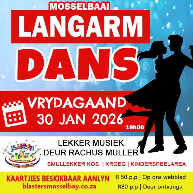 Januarie 2026 Mosselbaai Langarm Dans