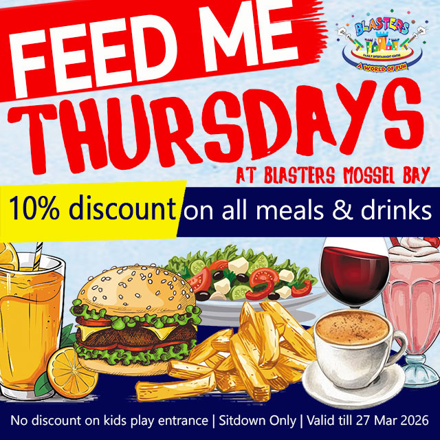 Feed Me Thursday Special Mossel Bay