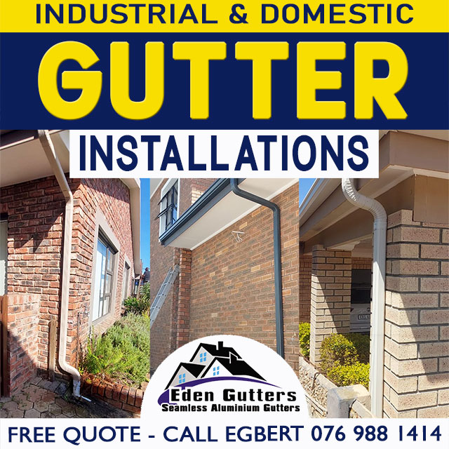 Industrial and Domestic Gutter Installations in Mossel Bay