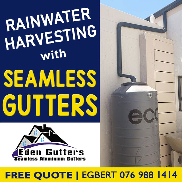 Rainwater Harvesting Eden Gutters