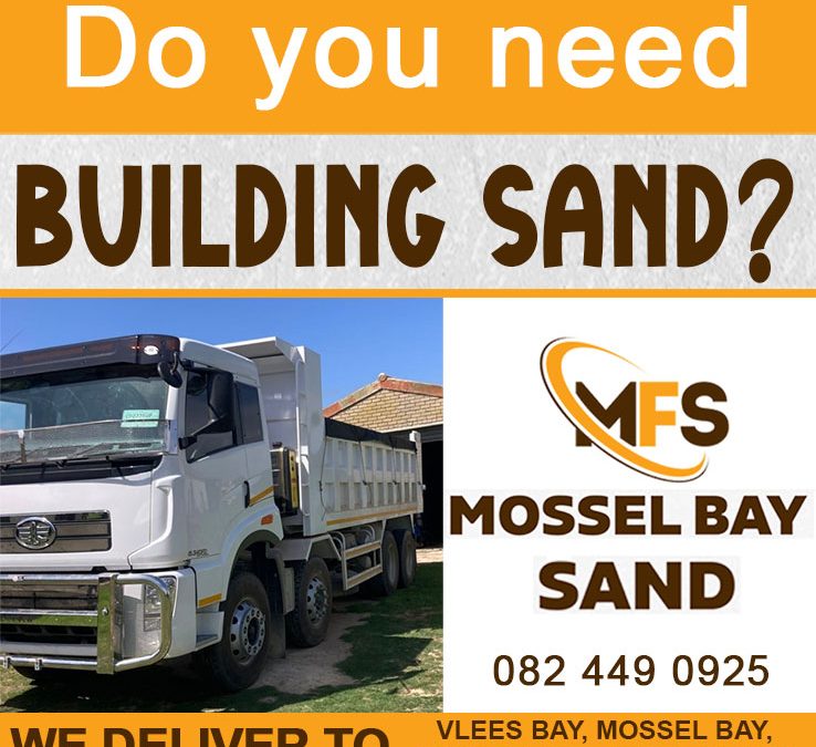 Building Sand Deliveries Mossel Bay