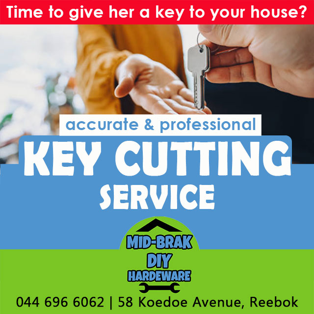 House Key Cutting Service in Reebok