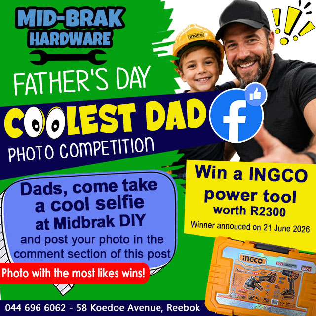 Father’s Day Coolest Dad Midbrak Hardware Photo Competition