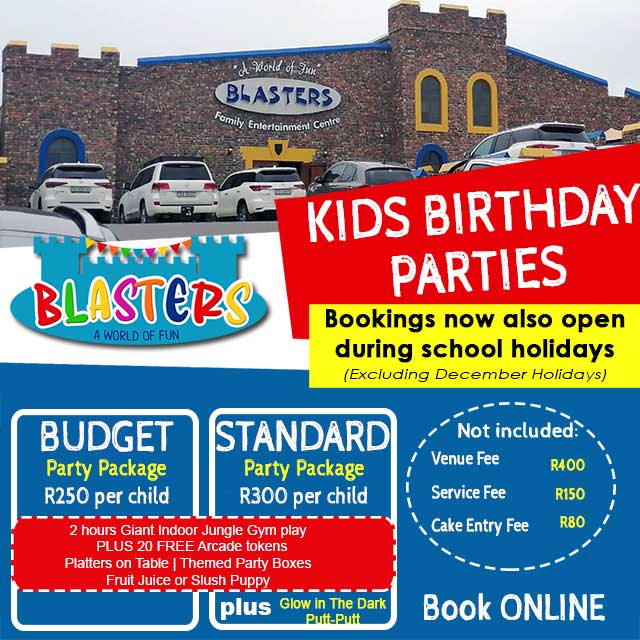 Kids Party Bookings Mossel Bay
