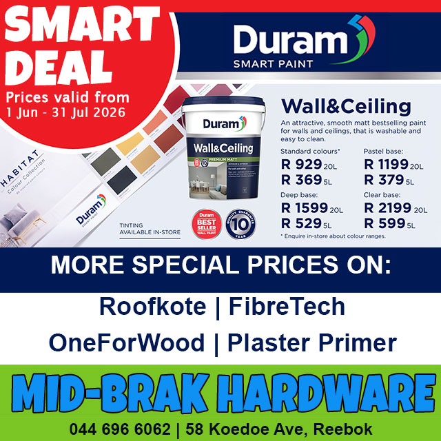 Duram Paint Smart Deal Midbrak DIY Reebok