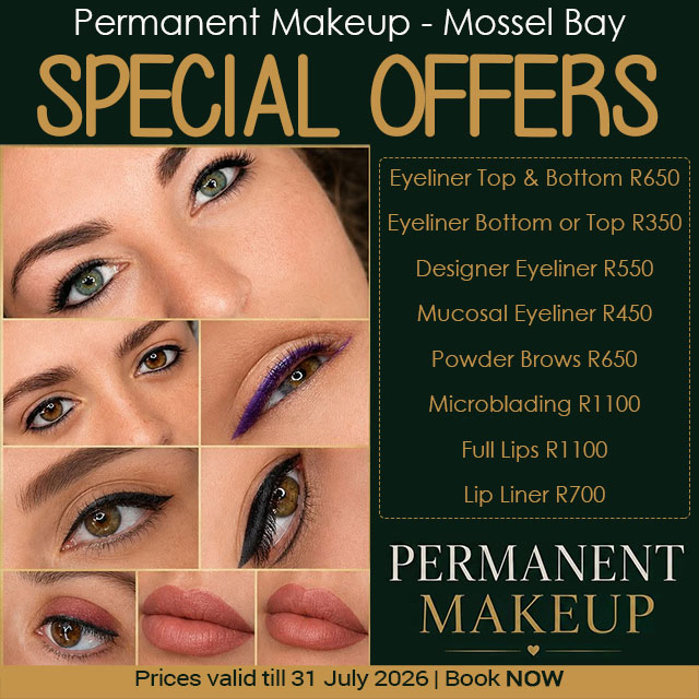 Affordable Permanent Makeup Specials in Mossel Bay