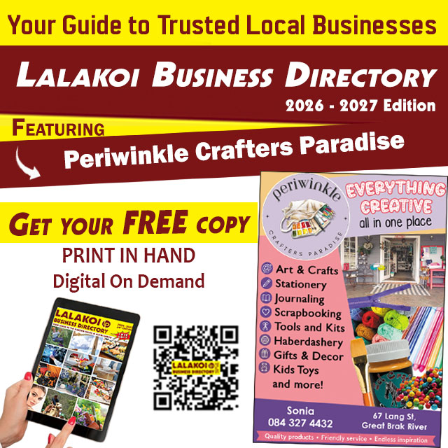 Periwinkle Crafters Paradise is in the Lalakoi Directory